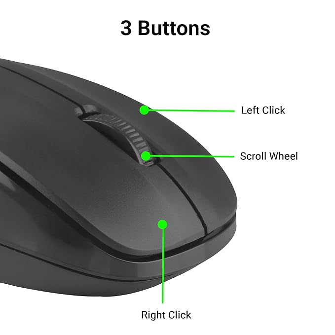 ZEBRONICS Companion 107 2.4GHz Wireless Keyboard & Mouse Combo - Image 6